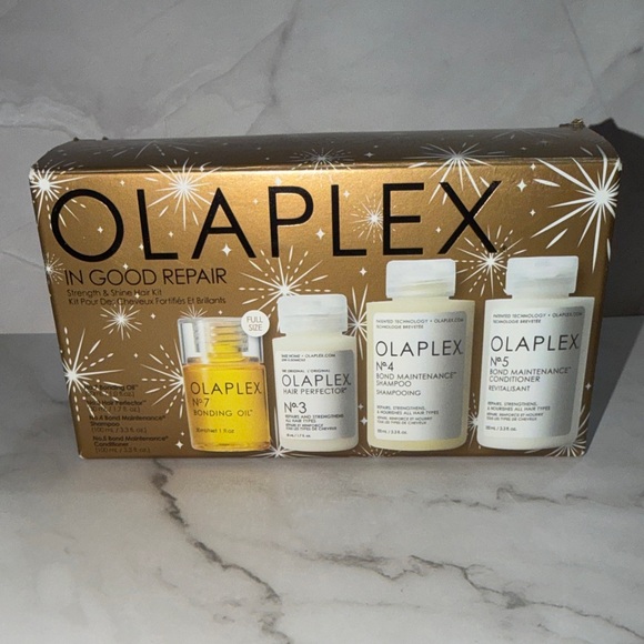 OLAPLEX In Good Repair 4-Piece Set/Shampoo,Conditioner,Perfector+Bonding Oil NIB - Picture 9 of 13